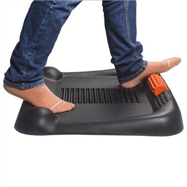Tapete de escritório ergonômico anti-fadiga com bastão de massagem nos pés