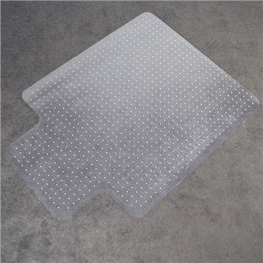 Tapete de cadeira em forma de buraco de fechadura vinly 36" x 48" para tapetes